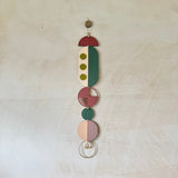 Eclectic Geometric Wall Hanging | Luxury Mid‑Century Slim Tapestry