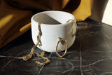 Gloria Home Concrete Big Jewellery Holder & Tealight