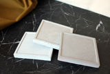 Gloria Home Concrete Square Jewellery Holder - White