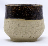 Bruno Tazza Handmade Ceramic Milled Stoneware Cappucino Mug