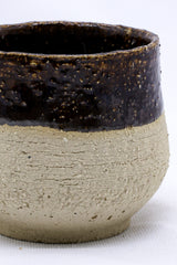 Bruno Tazza Handmade Ceramic Milled Stoneware Cappucino Mug