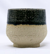 Bluvio Tazza Handmade Ceramic Milled Stoneware Cappucino Mug
