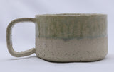 Bianca Grande Handmade Milled Stoneware Big Ceramic Mug