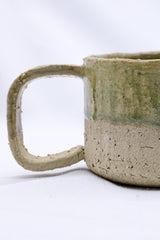 Bianca Grande Handmade Milled Stoneware Big Ceramic Mug