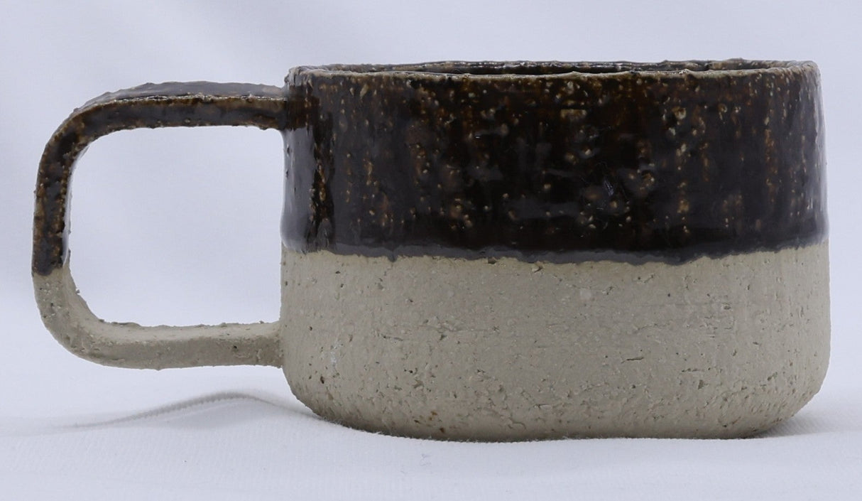 Blulume Grande Handmade Milled Stoneware Big Ceramic Mug