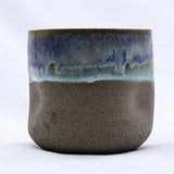 Bluverde Goccio Handmade Ceramic Smoked Grey Stoneware Short Cup
