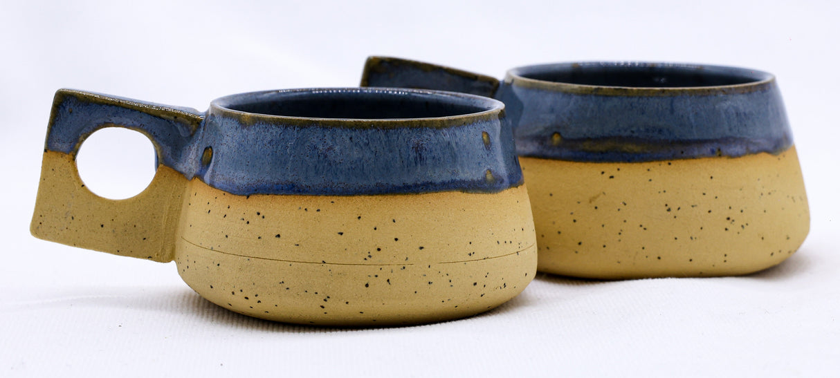 TerraBlu Formo Handmade Ceramic Stoneware Coffee Mug