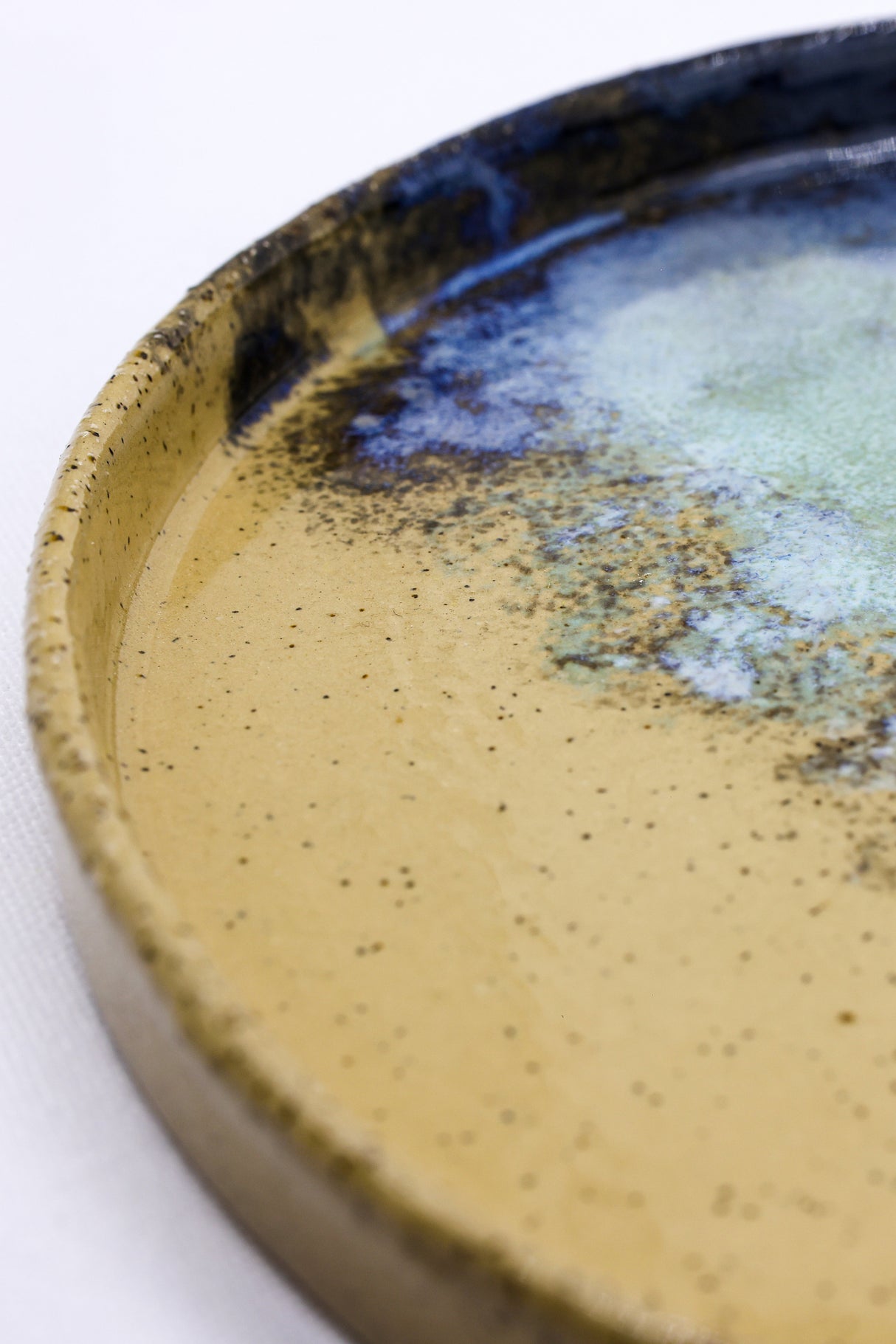 Aegean Stoneware Handmade Ceramic Dinner Plate - 27cm
