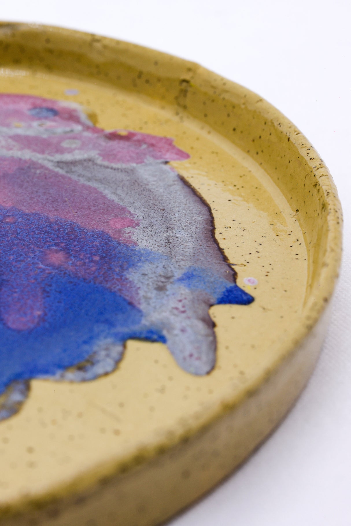 Berrywave Stoneware Handmade Ceramic Dinner Plate - 27cm