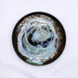 Coralight Smoked Grey Large Stoneware Handmade Ceramic Dinner Plate - 23cm