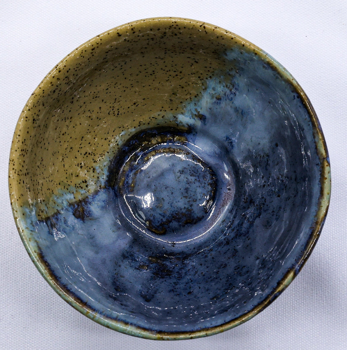 Small Saltwater Lavender Handmade Ceramic Stoneware Dinner Bowl