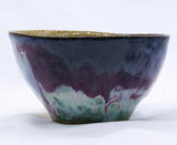 Small Ochre Tide Speckle Handmade Ceramic Stoneware Dinner Bowl
