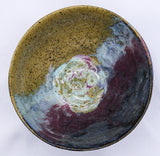 Small Ochre Tide Speckle Handmade Ceramic Stoneware Dinner Bowl