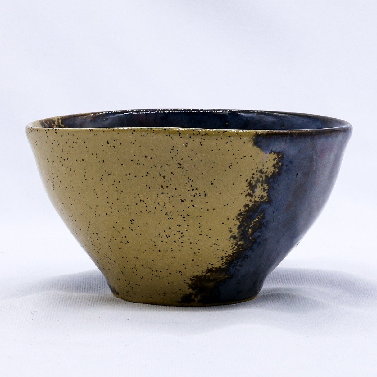 Small Mauve Coast Bloom Handmade Ceramic Stoneware Dinner Bowl