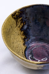 Small Mauve Coast Bloom Handmade Ceramic Stoneware Dinner Bowl