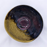 Small Mauve Coast Bloom Handmade Ceramic Stoneware Dinner Bowl