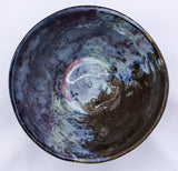 Small Smoked Grey Plum Sea Mist Handmade Ceramic Stoneware Dinner Bowl