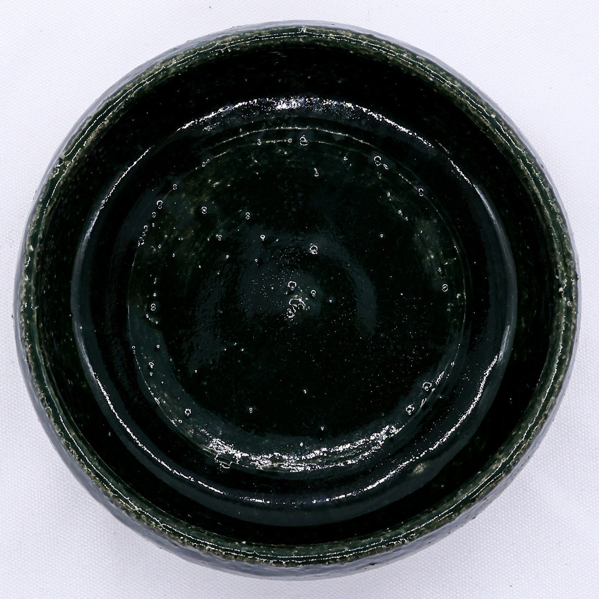 Handmade Ceramic Green Glazed Pasta Bowl