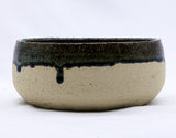 Handmade Ceramic Dark Blue Pasta Bowl