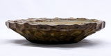 Bronze Olive Drift Seashell Serenity Handmade Ceramic Plate