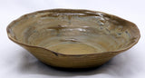Bronze Olive Drift Lava Handmade Ceramic Stoneware Plate