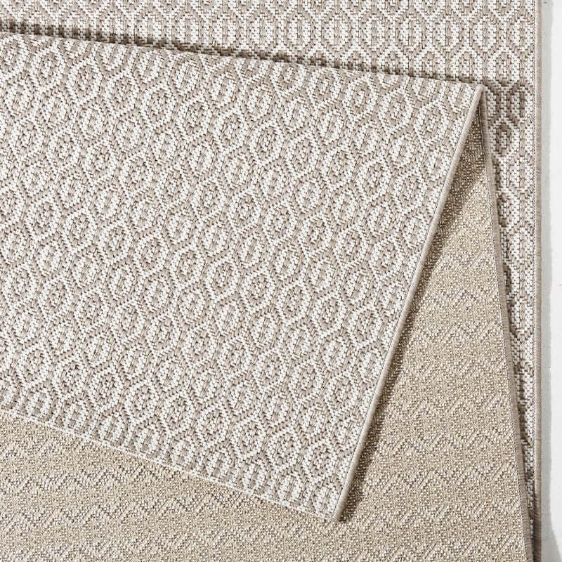 The Rugs Indoor Outdoor Coin Rug – Geometric Design