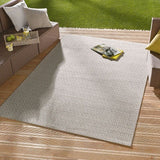 The Rugs Indoor Outdoor Coin Rug – Geometric Design