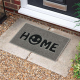 Nicoman Home Smile Inlay Embossed Doormat