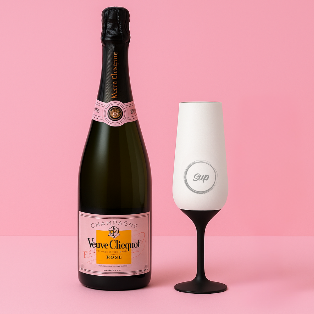 Sup drinkware Insulated Champagne Flute Ombre - 250ml