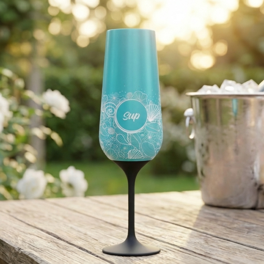 Sup drinkware Insulated Champagne Flute Shells