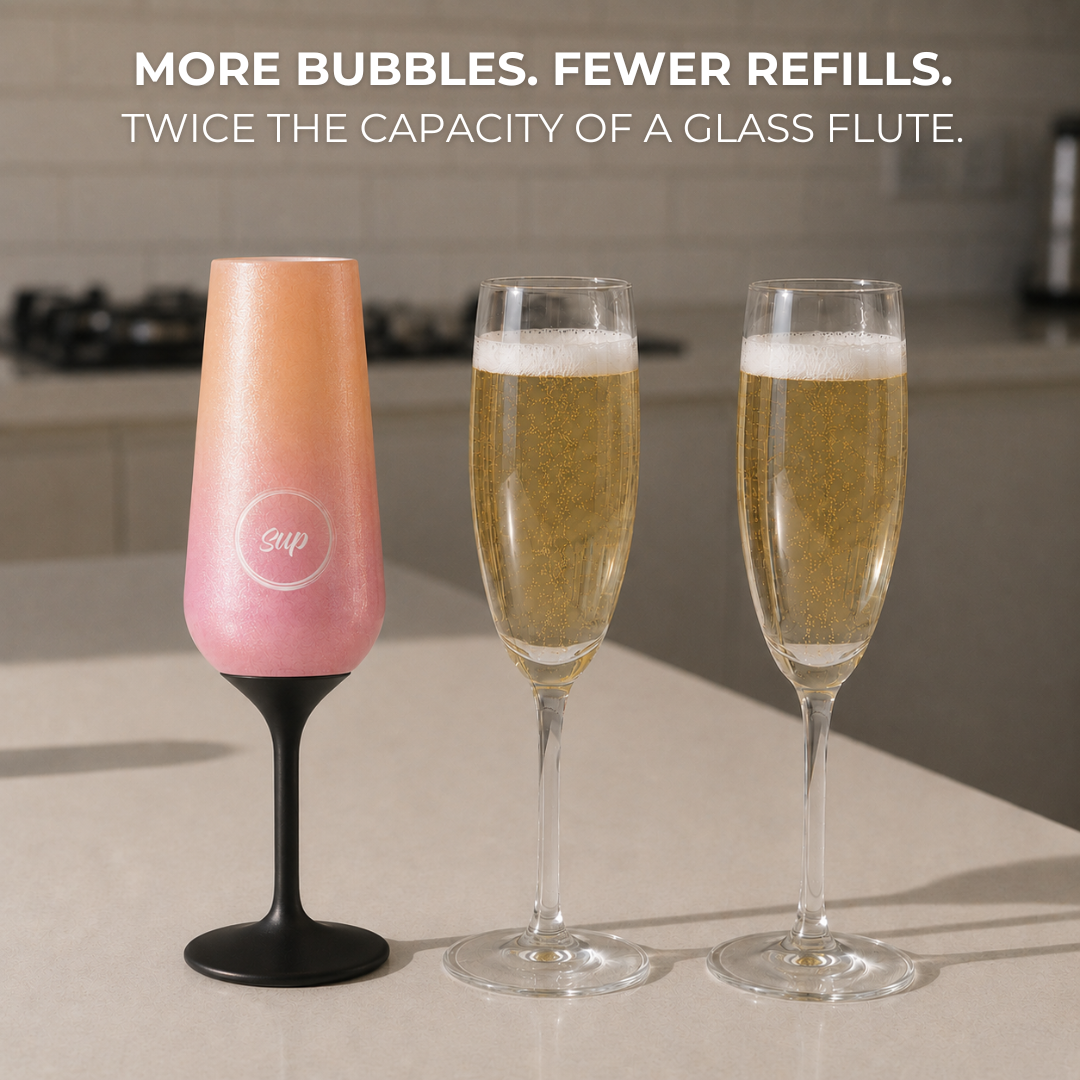 Sup drinkware Insulated Champagne Flute Lilac | 250ml