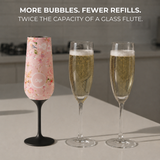 Sup drinkware Insulated Champagne Flute Flowers | 250ml