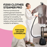 Fridja F1200 Clothes Steamer Pro - 2200W