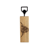 Highland Cow Selbrae House Beech Bottle Opener