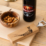 Pheasant Beech Wooden Bottle Opener by Selbrae House