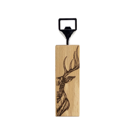 Scandi Stag Beech Bottle Opener by Stag Selbrae House