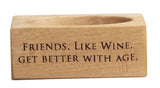 Selbrae House Wine Beech Wine Bottle Coaster