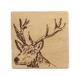 Stag Selbrae House Beech Single Coaster