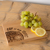 Selbrae House Gin Is My Tonic Beech Bar Board