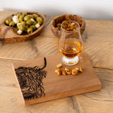 Highland Cow Selbrae House Beech Bar Board