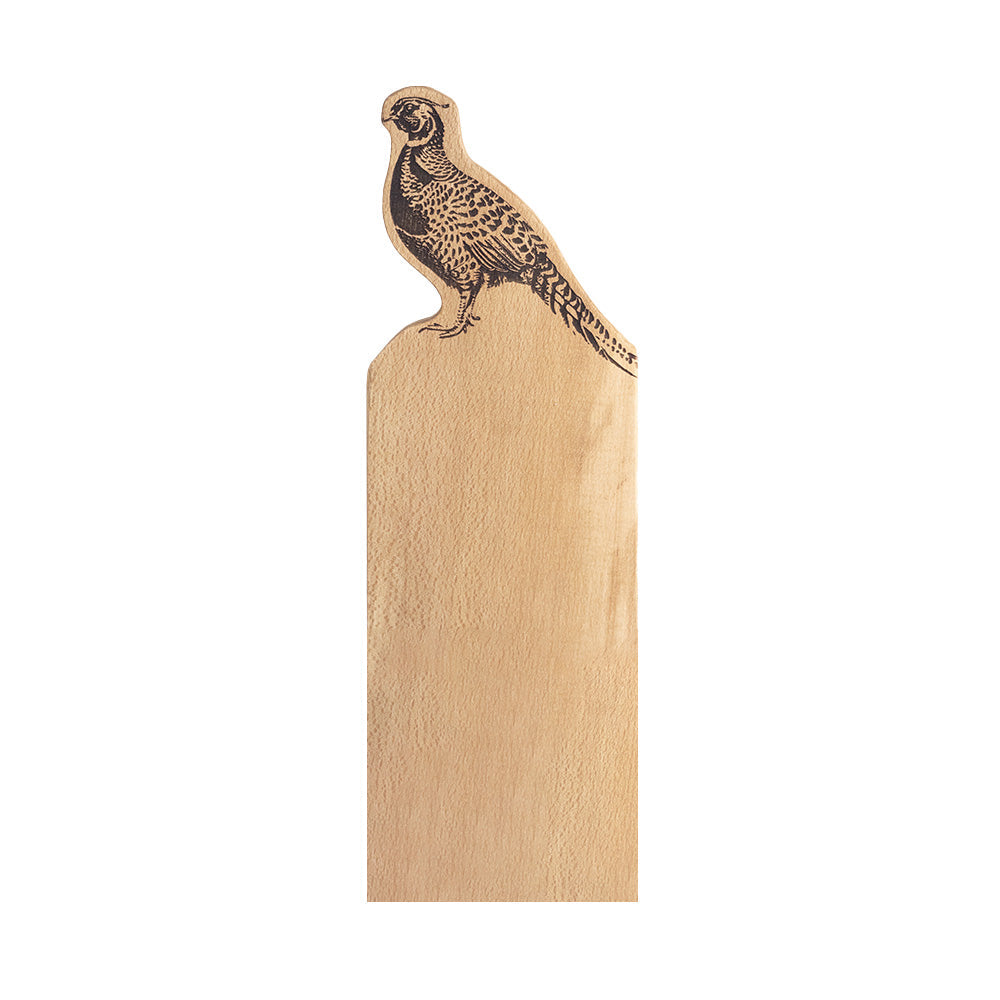 Pheasant Framed Beech Serving Board Medium by Selbrae House