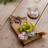 Bee Framed Oak Serving Board Small | Selbrae House