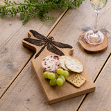 Selbrae House Dragonfly Framed Oak Serving Board - Small