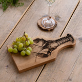 Selbrae House Lobster Framed Beech Serving Board - Small