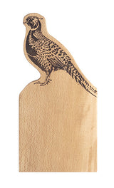 Pheasant Framed Beech Serving Board Small by Selbrae House
