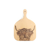 Highland Cow Selbrae House Beech Hanging Paddle - Medium
