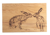 Selbrae House Kissing Hare Beech Serving Cheese Board