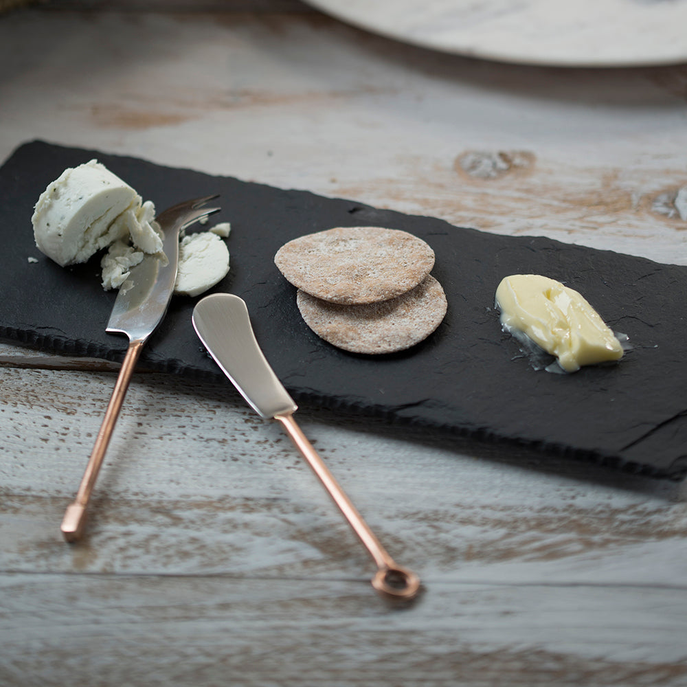 Selbrae House Copper Cheese Knives - Set of 2