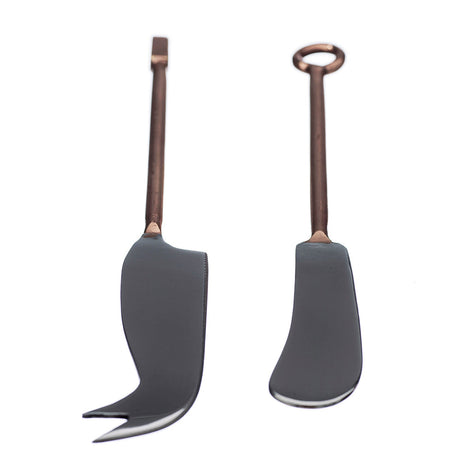 Selbrae House Copper Cheese Knives - Set of 2