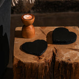 Selbrae House Heart Slate Coasters - Set of 4